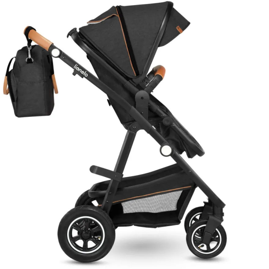Lionelo Amber 3i1 Duovagn - Grey Graphite