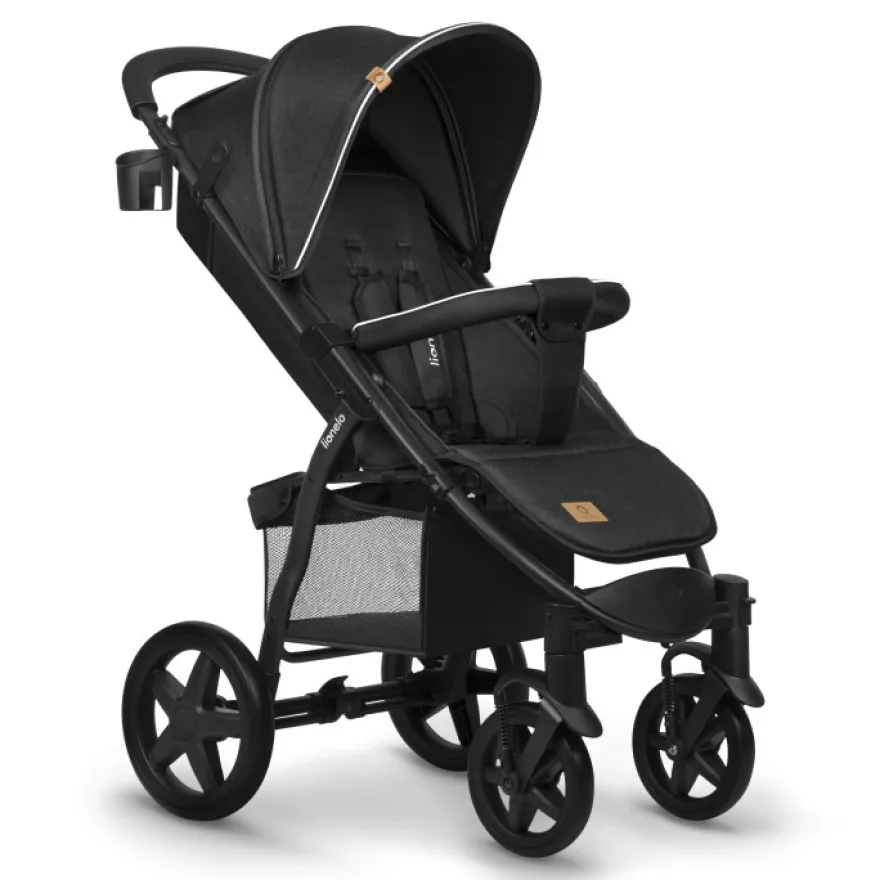 Lionelo Annet Plus Sittvagn - Black Carbon