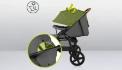 Lionelo Annet Plus Sittvagn - Stone Caramel