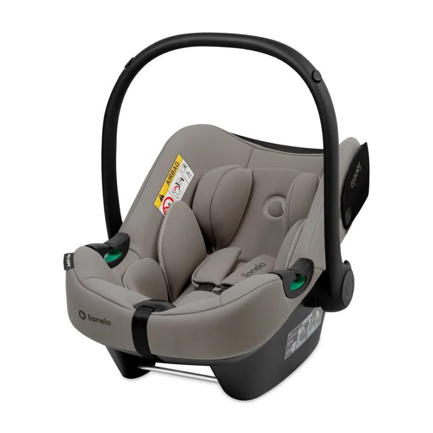 Lionelo Astrid i-Size Babyskydd - Beige Taupe