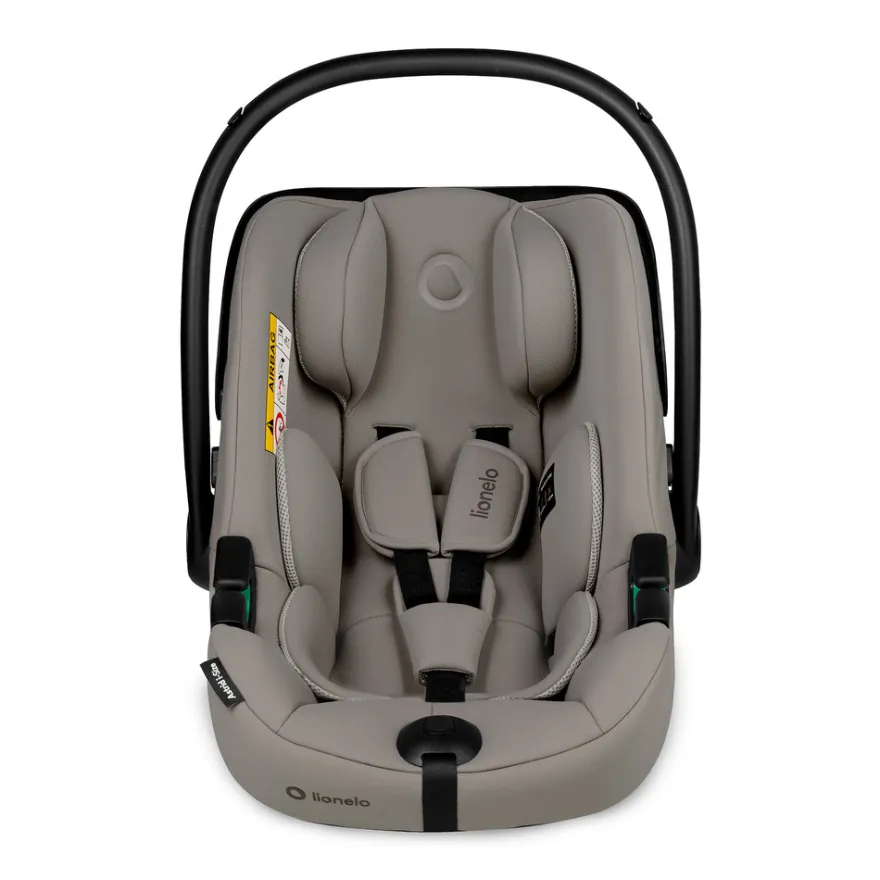 Lionelo Astrid i-Size Babyskydd - Beige Taupe