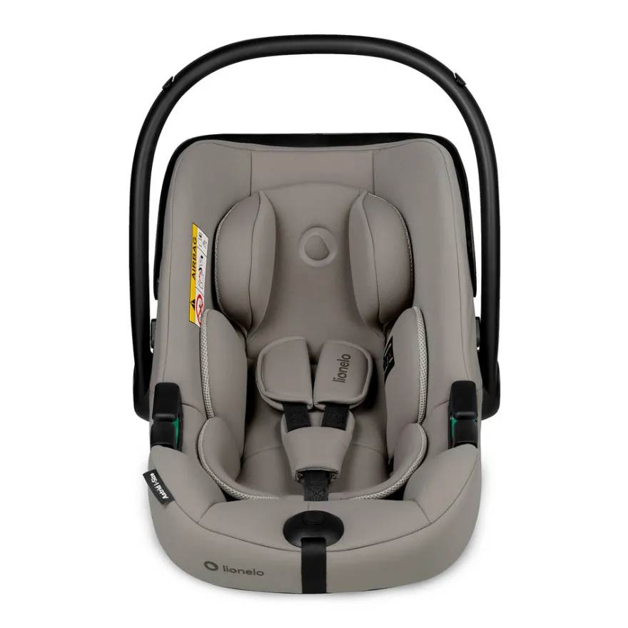 Lionelo Astrid i-Size Babyskydd - Beige Taupe