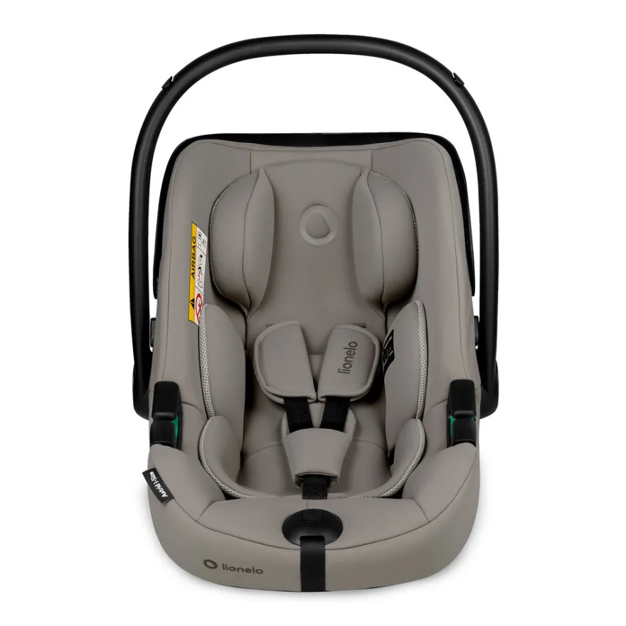 Lionelo Astrid i-Size Babyskydd - Beige Taupe