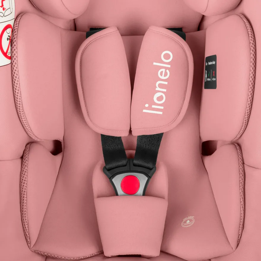 Lionelo Astrid i-Size Babyskydd - Pink Coral