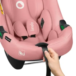 Lionelo Astrid i-Size Babyskydd - Pink Coral