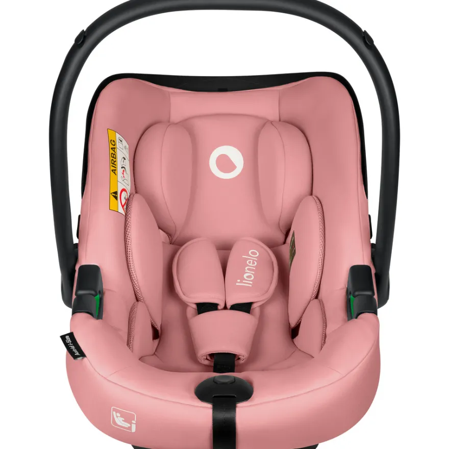 Lionelo Astrid i-Size Babyskydd - Pink Coral