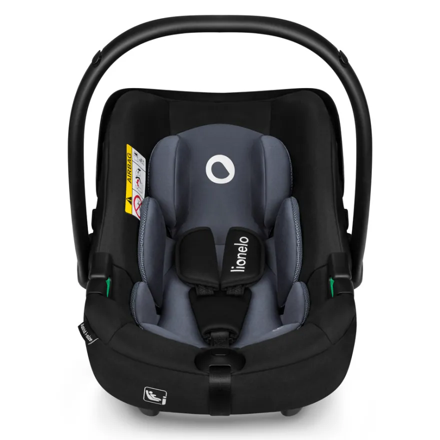 Lionelo Astrid i-Size Babyskydd - Black Grey