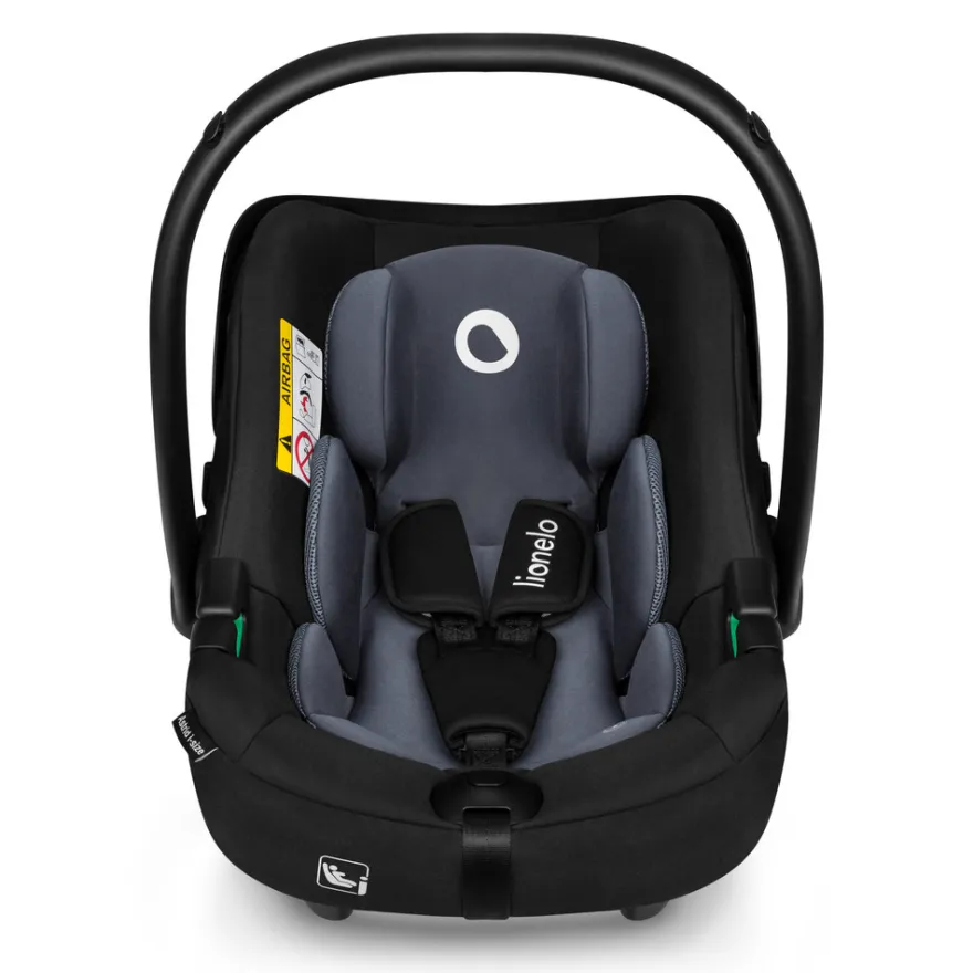 Lionelo Astrid i-Size Babyskydd - Black Grey