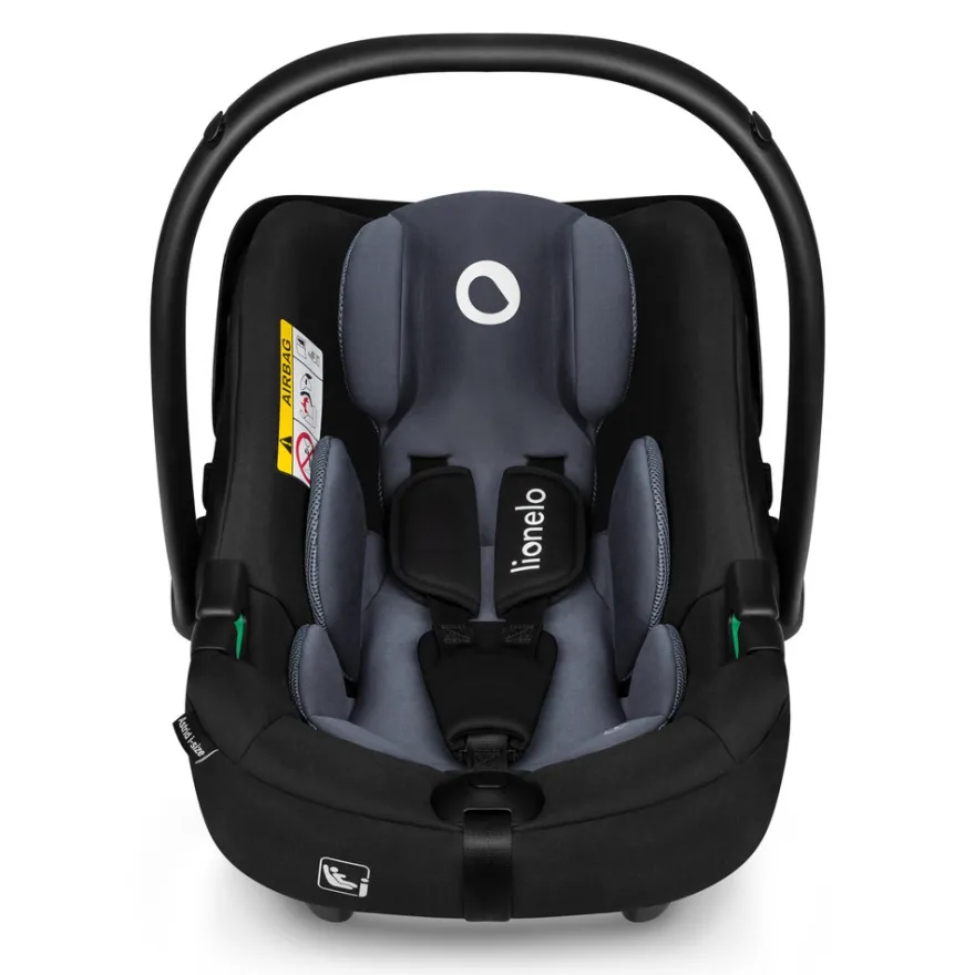 Lionelo Astrid i-Size Babyskydd - Black Grey