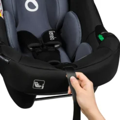 Lionelo Astrid i-Size Babyskydd - Black Grey