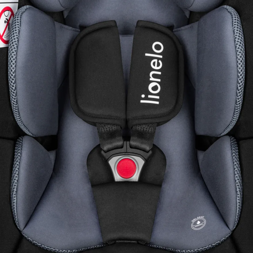 Lionelo Astrid i-Size Babyskydd - Black Grey