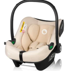 Lionelo Astrid i-Size Babyskydd - Beige Sand