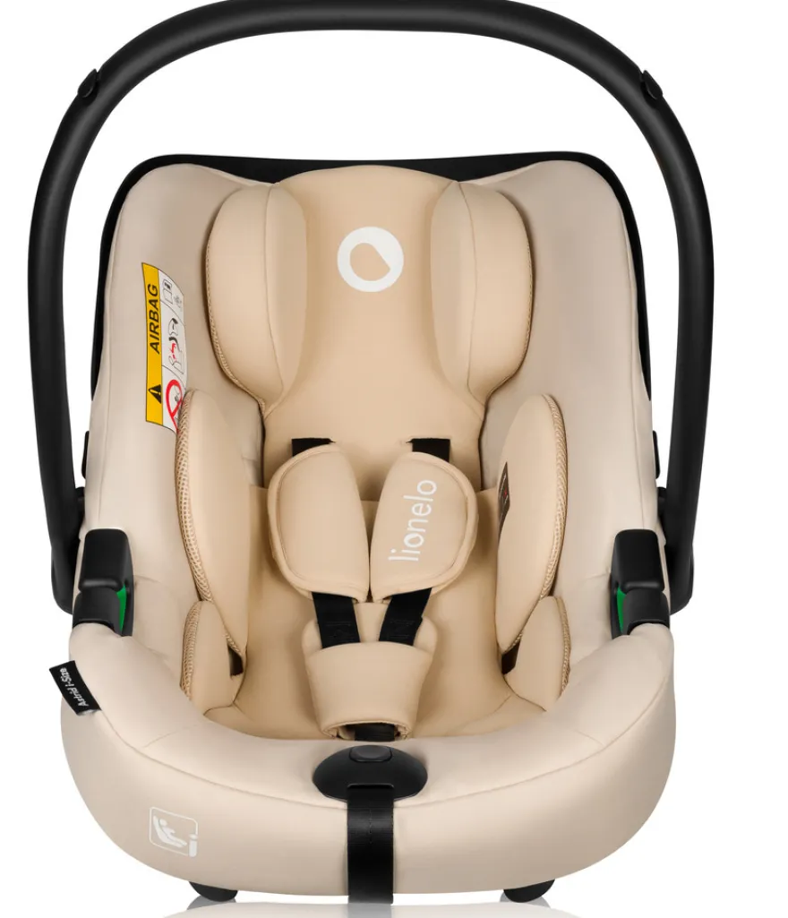 Lionelo Astrid i-Size Babyskydd - Beige Sand