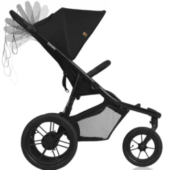 Lionelo Azura Sittvagn - Black Onyx