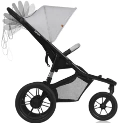 Lionelo Azura Sittvagn - Grey Stone