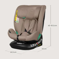Lionelo Bastiaan One i-Size Bilbarnstol - Beige Sand