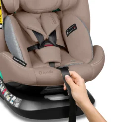 Lionelo Bastiaan One i-Size Bilbarnstol - Beige Sand