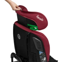 Lionelo Bastiaan Rwf i-Size Bilbarnstol - Red Burgundy
