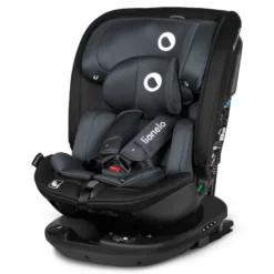 Lionelo Bastiaan Rwf i-Size Bilbarnstol - Grey Stone