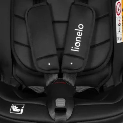 Lionelo Bastiaan Rwf i-Size Bilbarnstol - Black Carbon
