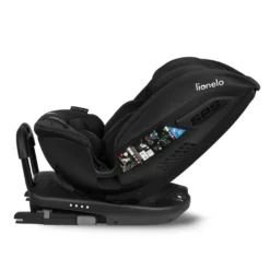 Lionelo Bastiaan Rwf i-Size Bilbarnstol - Black Carbon