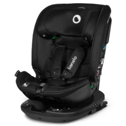 Lionelo Bastiaan Rwf i-Size Bilbarnstol - Black Carbon