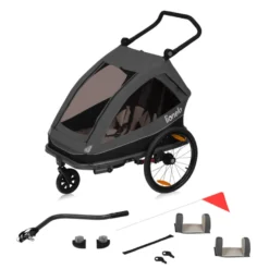 Lionelo Cama Cykelvagn - Grey Graphite