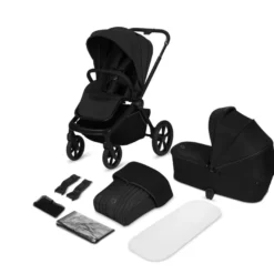 Lionelo Freya 2in1 Duovagn - Black Onyx