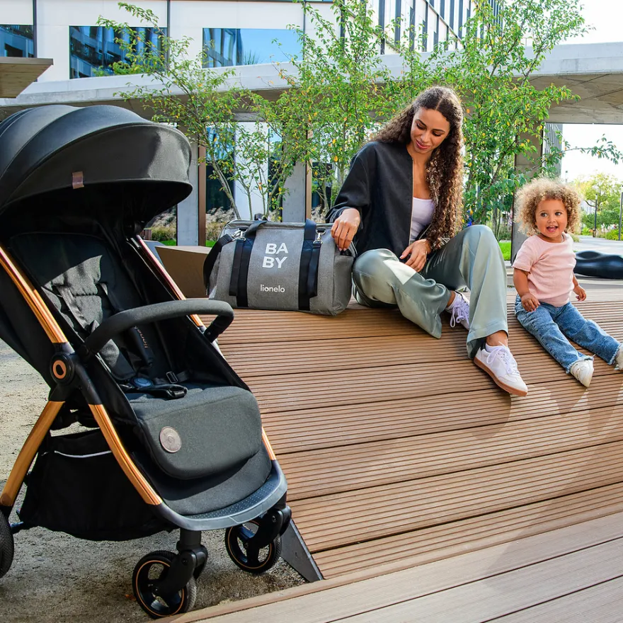 Lionelo Ingrid Sittvagn - Black Onyx