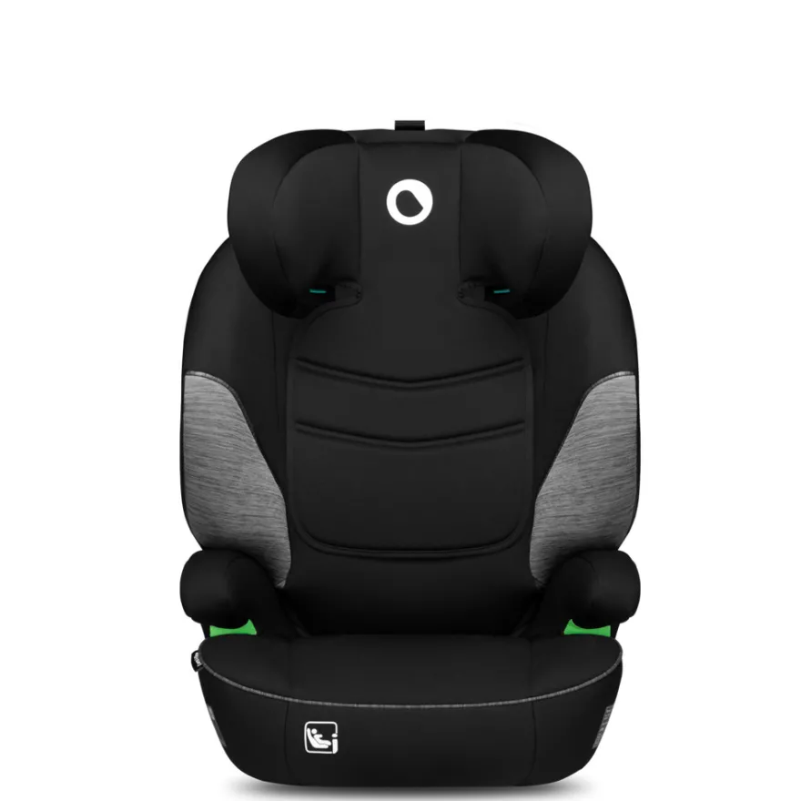Lionelo Lars i-Size Bältesstol - Black Grey