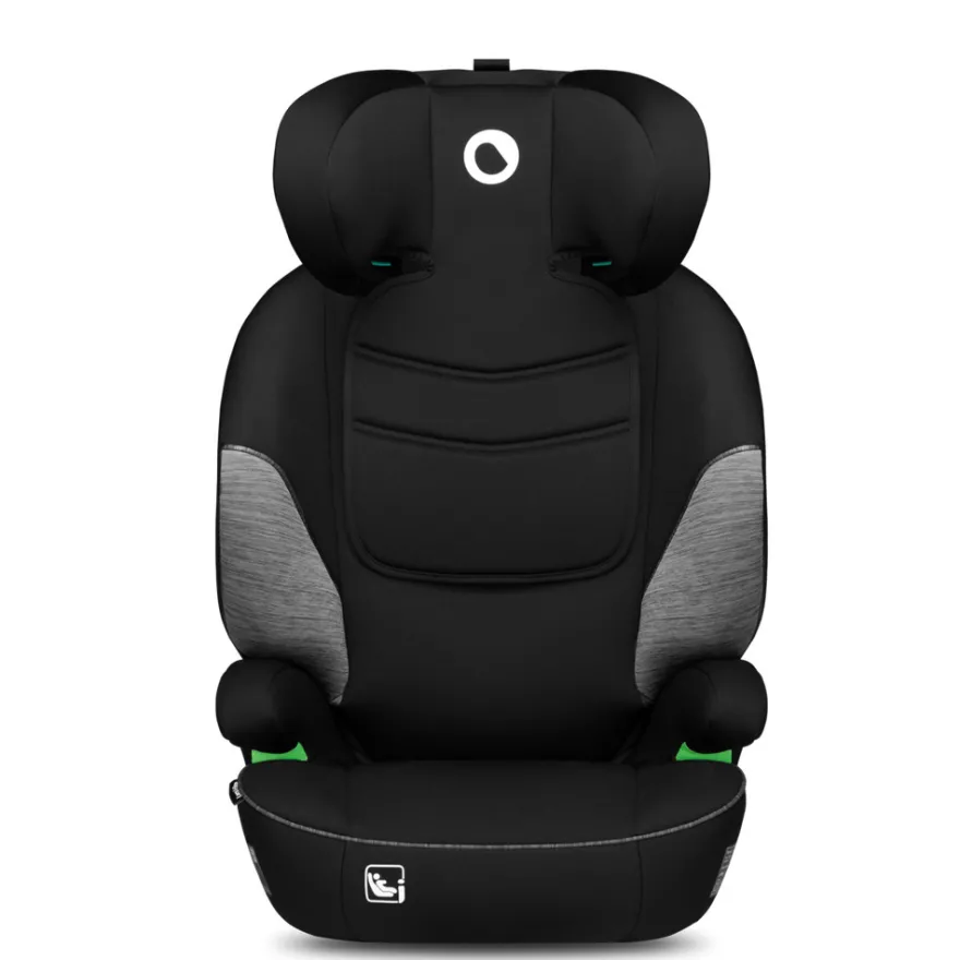 Lionelo Lars i-Size Bältesstol - Black Grey
