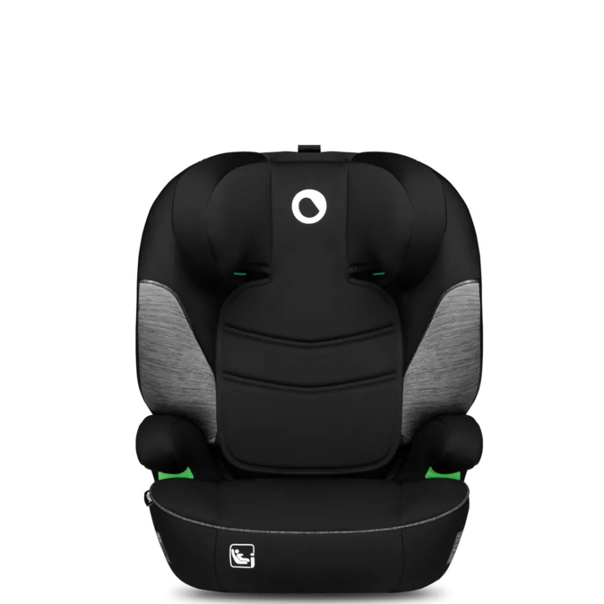 Lionelo Lars i-Size Bältesstol - Black Grey