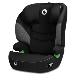 Lionelo Lars i-Size Bältesstol - Black Grey