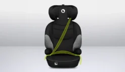 Lionelo Lars i-Size Bältesstol - Black Grey