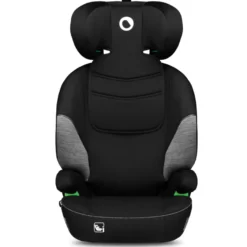 Lionelo Lars i-Size Bältesstol - Black Grey