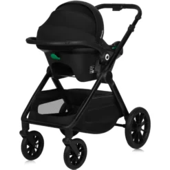 Lionelo Layla 3i1 Barnvagn - Black Onyx