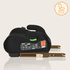 Lionelo Luuk Fix i-Size Bälteskudde - Black Carbon