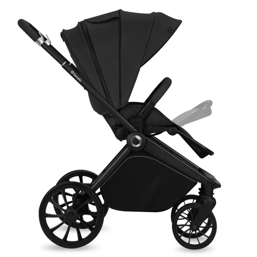 Lionelo Mika Plus 2in1 Duovagn - Black Onyx