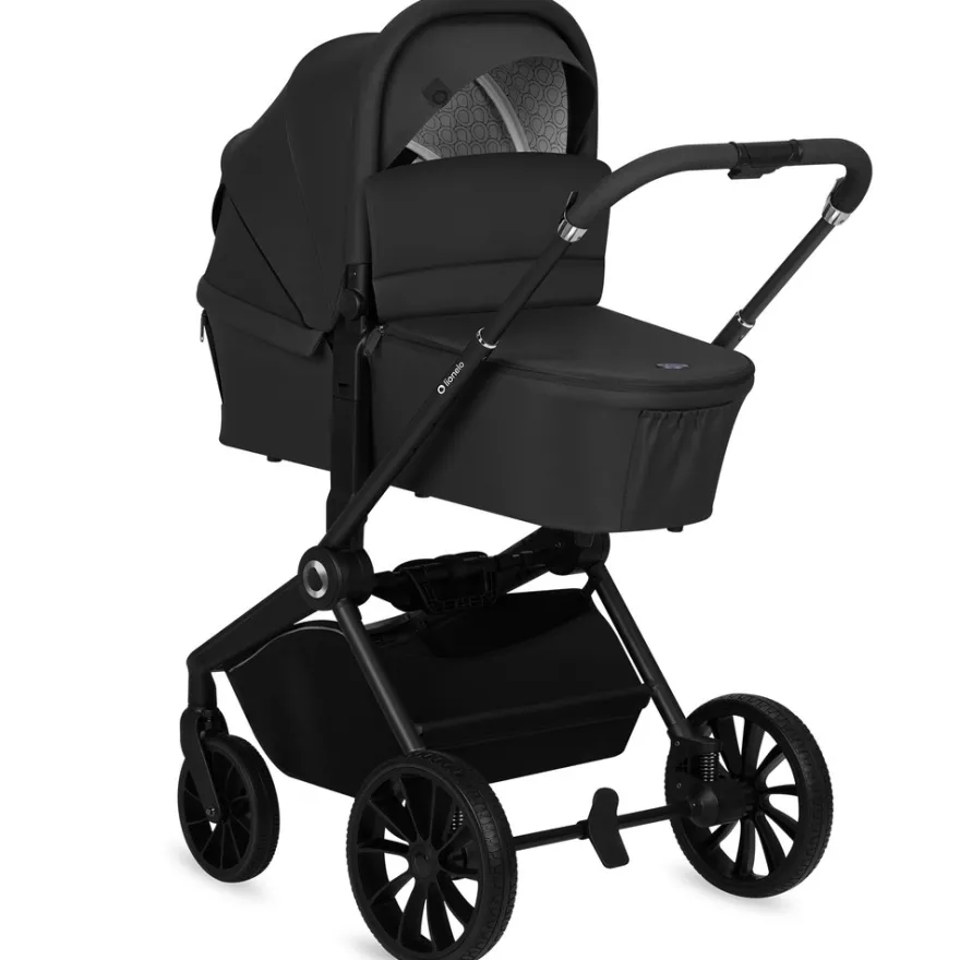 Lionelo Mika Plus 2in1 Duovagn - Black Onyx