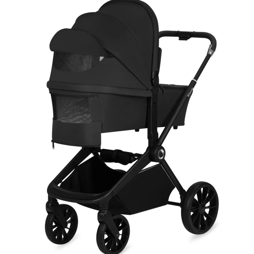 Lionelo Mika Plus 2in1 Duovagn - Black Onyx