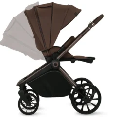 Lionelo Mika Plus 3in1 Duovagn - Mocha Mousse