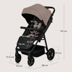 Lionelo Mira Sittvagn - Beige Sand