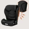 Lionelo Neal i-Size Bältesstol - Black Carbon