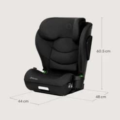 Lionelo Neal i-Size Bältesstol - Black Carbon
