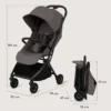 Lionelo Sia Resevagn - Beige Taupe