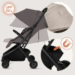Lionelo Sia Resevagn - Beige Taupe