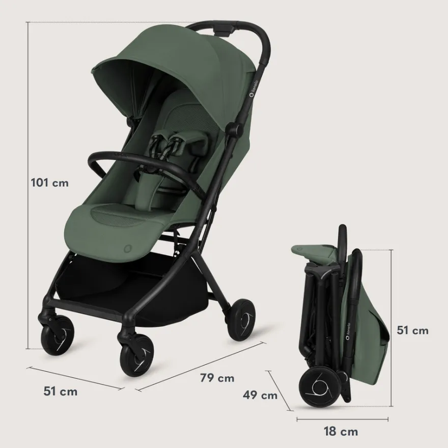 Lionelo Sia Resevagn - Green Emerald