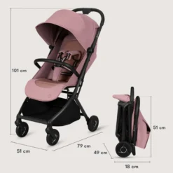 Lionelo Sia Resevagn - Pink Rose