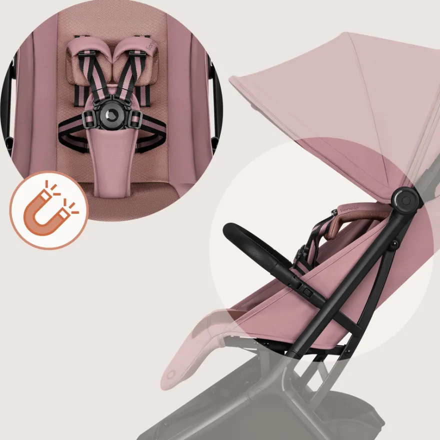 Lionelo Sia Resevagn - Pink Rose