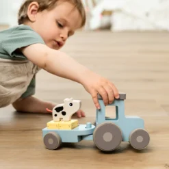 Liten lantbrukstraktor Dotti Blå